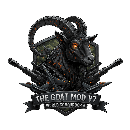 The GOAT Mod V7 Premium | World Conqueror 4 Current World Mod 2025 | Unlimited Resources